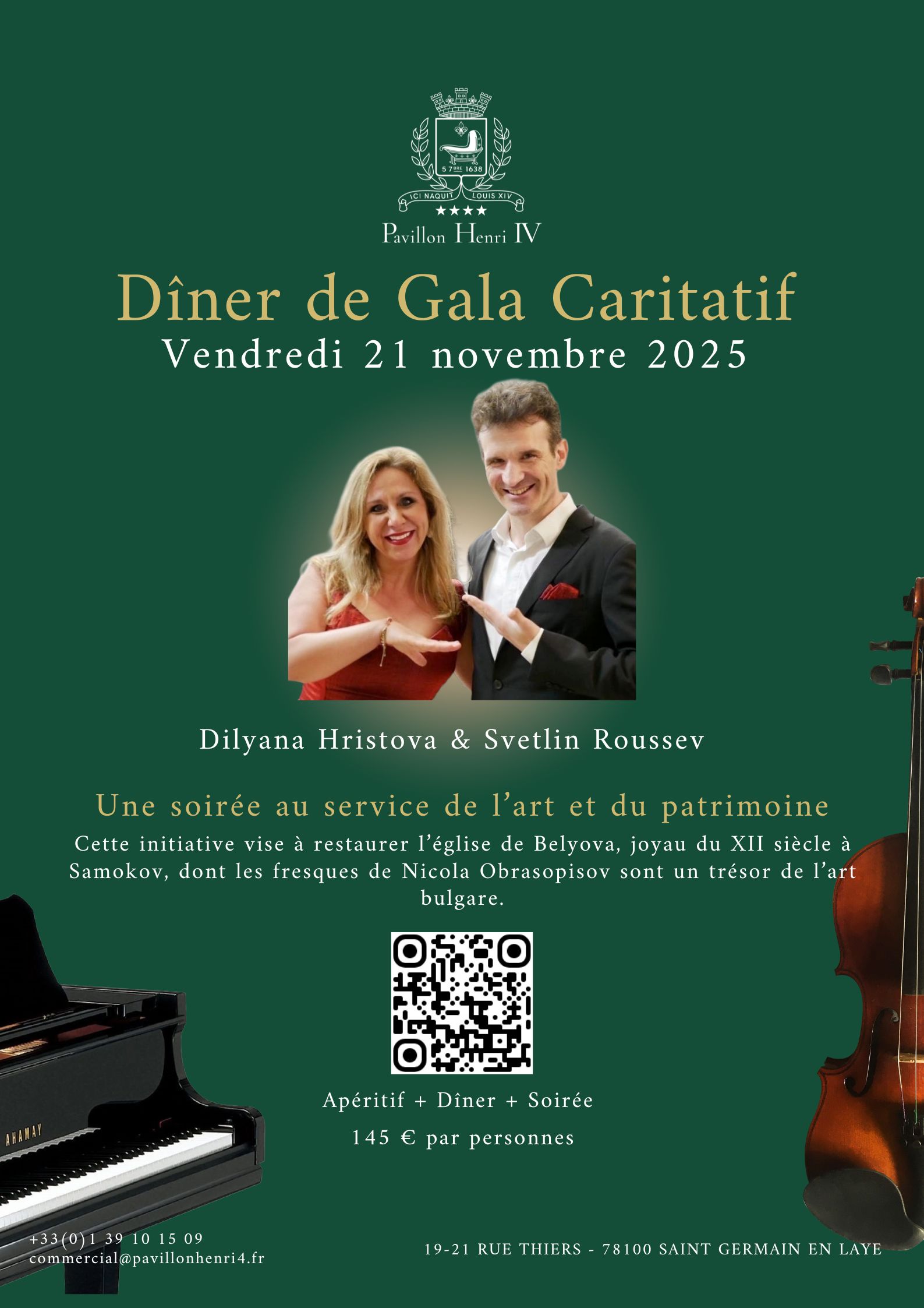 Flyer Dîner-Concert 21.11.25