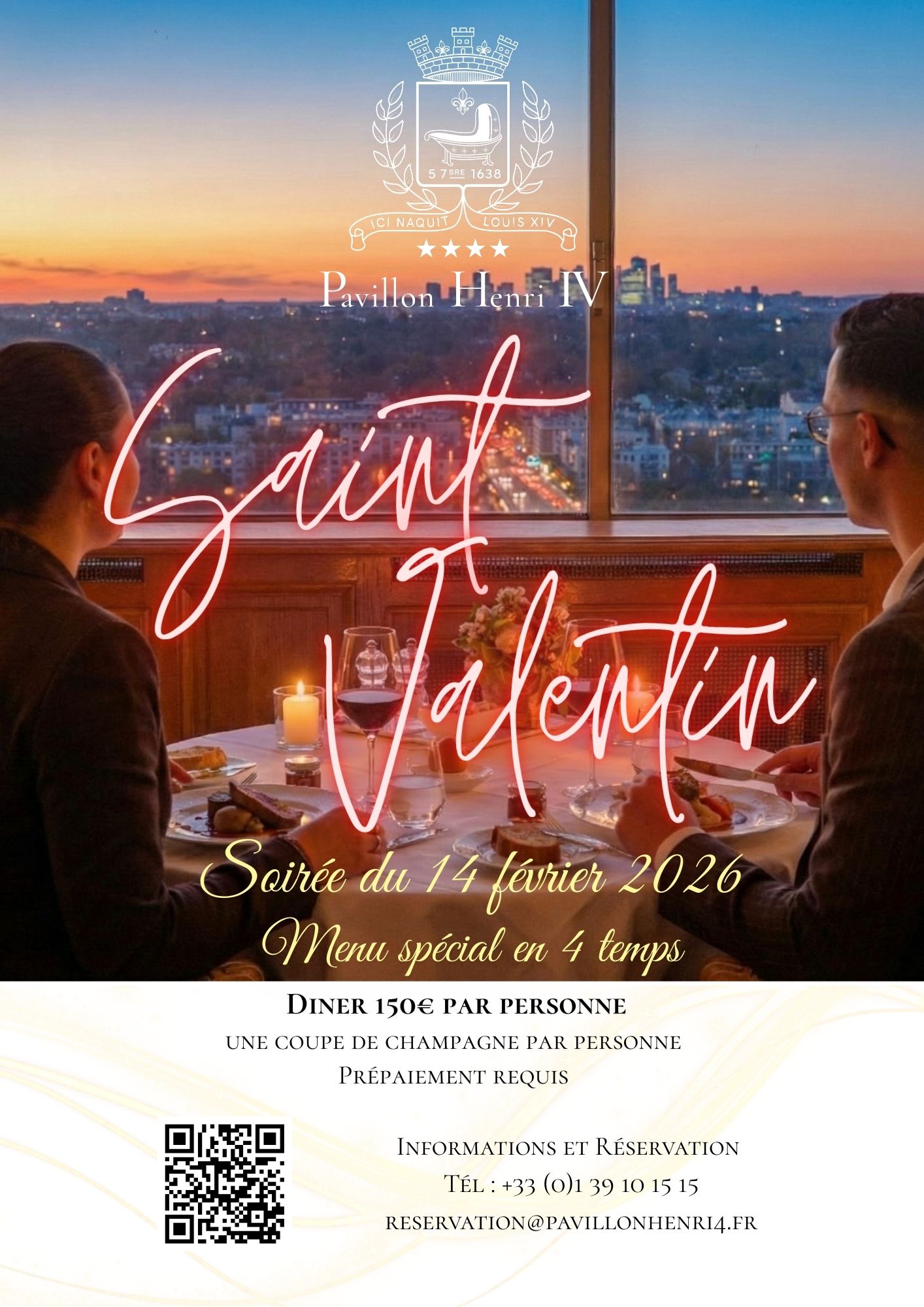 Flyer&Menu Saint Valentin 2026
