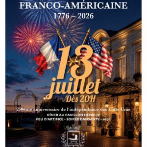 Le 13 Juillet 2026 au Pavillon Henri IV